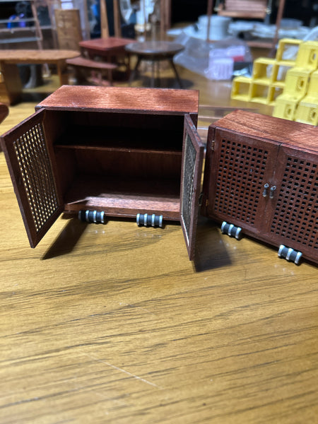 Brutalist cabinet set